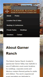 Mobile Screenshot of garnerranch.com